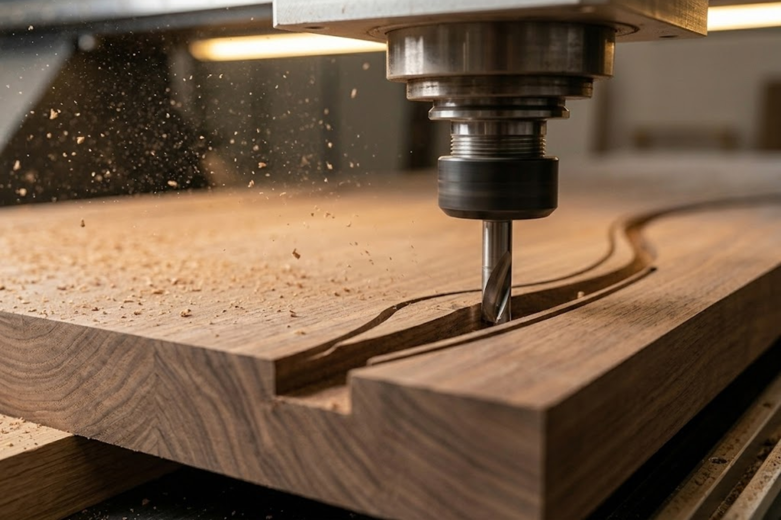 Lavorazioni CNC su pannello legno per falegnami a Messina
